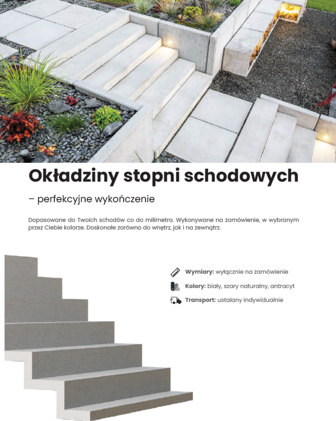 okładziny stopni